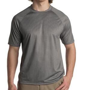 ZeroXposur UPF shirt Men's Short Sleeve Rash Guard Sun Protection Tee L NWOT